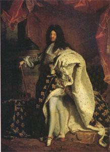 Hyacinthe Rigaud Louis XIV King of France (mk05) oil painting image